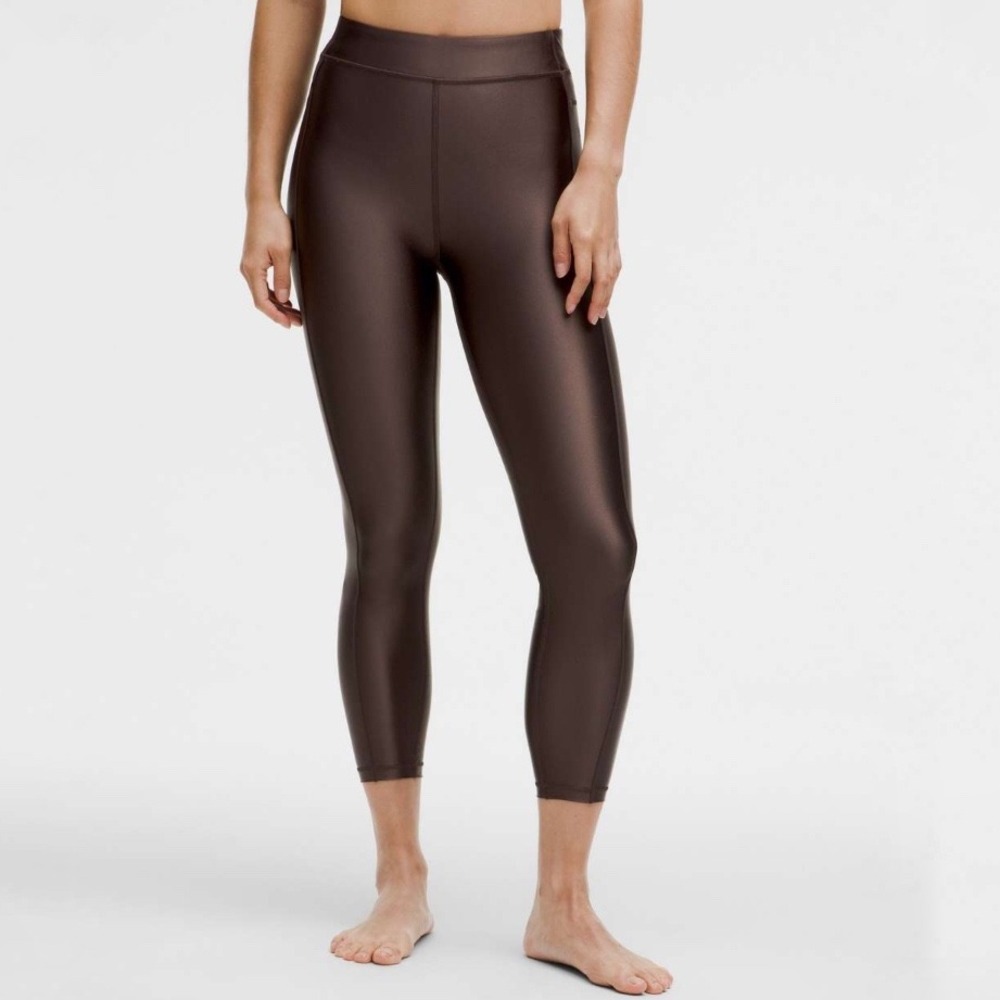 Lululemon | Satin Shine High Rise Tight 25" Espresso Size 14